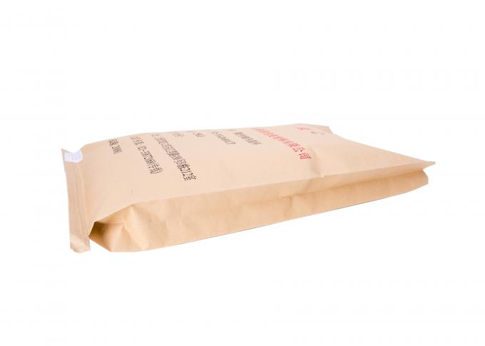 25kg 50kg BOPP는 음식/약제 포장을 위한 PP에 의하여 길쌈된 개인화한 종이 봉지를 박판으로 만들었습니다