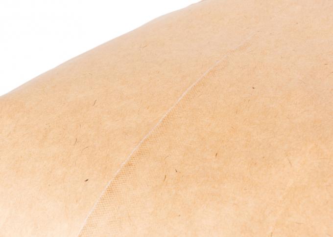 재상할 수 있는 브라운 크래프트 종이 비료 포장 부대 HDPE PP에 의하여 길쌈되는 자루